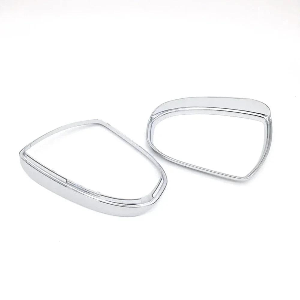 For Hyundai Tucson 2015 2016 2017- Car Rearview Mirror Rain Eyebrow Protector Cover Rainproof Frame ABS Mirror Accessories