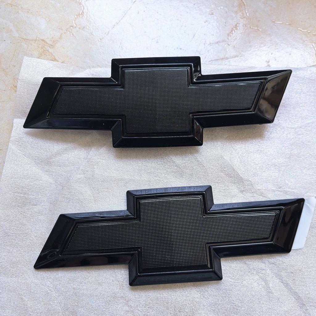 2pcs for Car Front logo grill Rear Bumper tail door trunk Emblem for 2018-2024 Chevrolet Equinox