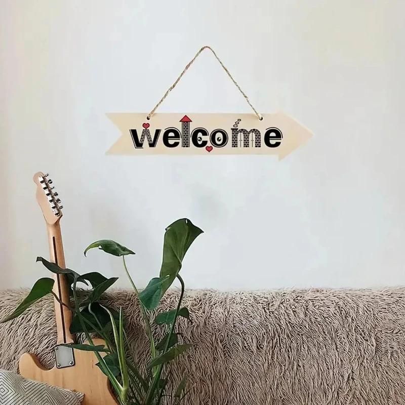 3Pcs Wooden Arrow Plaques Unfinished Wall-Mounted Directional DIY Wall Decor for Home And Parties Versatile Craft Kit
