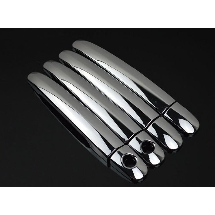 FUNDUOO для Chevrolet Lacetti/Optra/Estate/Nubira 2004-2009 хромированная крышка дверной ручки автомобиля + накладка на чашу автомобиля Wirh 2