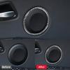 Для BMW 3 серии E90 2005-2012 автомобильные аксессуары из углеродного волокна для интерьера автомобиля, дверной рожок, украшение, кольцо, накладка, наклейки