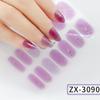 Трехмерная водонепроницаемая не требующая глажки гелевая пленка для ногтей полная наклейка весенне-летняя пленка для ногтей бумага пленка для ногтей бумага