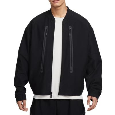 Худи с молнией и капюшоном Nike Windrunner Tech Fleece Черный Мужское HV0952-010