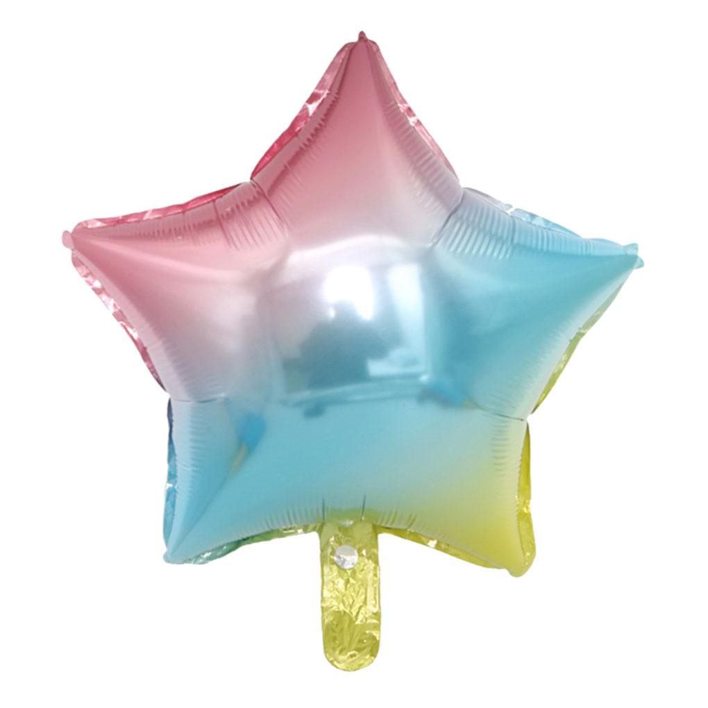 1 шт. Набор 18 дюймов Красные алюминиевые фольгированные шары в форме звезд для вечеринки по случаю дня рождения Фольгированные шары в форме звезд Фольгированные шары в форме звезд