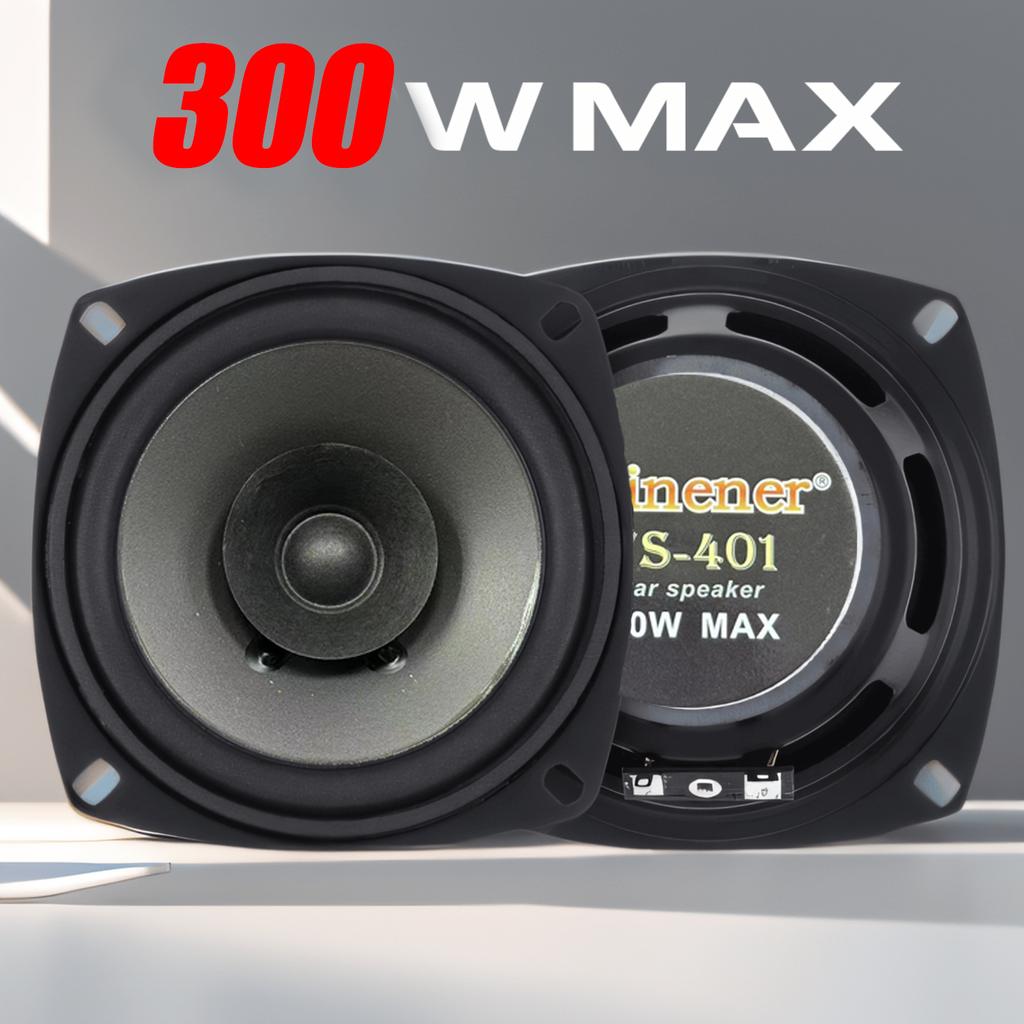 4/5/6 Inch Car Speakers 300-600W 2-Way Vehicle Door Auto Audio Music Stereo Subwoofer Full Range Frequency Automotive Speakers
