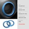 Betterhumz For Subaru BRZ/Toyota GR86 2013- Made of Alcantara Car Center Console Air Vent Trim Stickers Interior Accessories