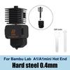 Для Bambu Lab A1/A1 Mini Комплект хотенда Быстроскоростная печатающая головка Термистор Нагреватель 0.2/0.4/0.6/0.8мм Сопло из закаленной стали