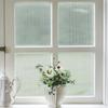 Пленка для окон Reeded Glass, защитная пленка для окон, матовый винил для окон, декоративные 3D-наклейки на окна без клея для ванной комнаты
