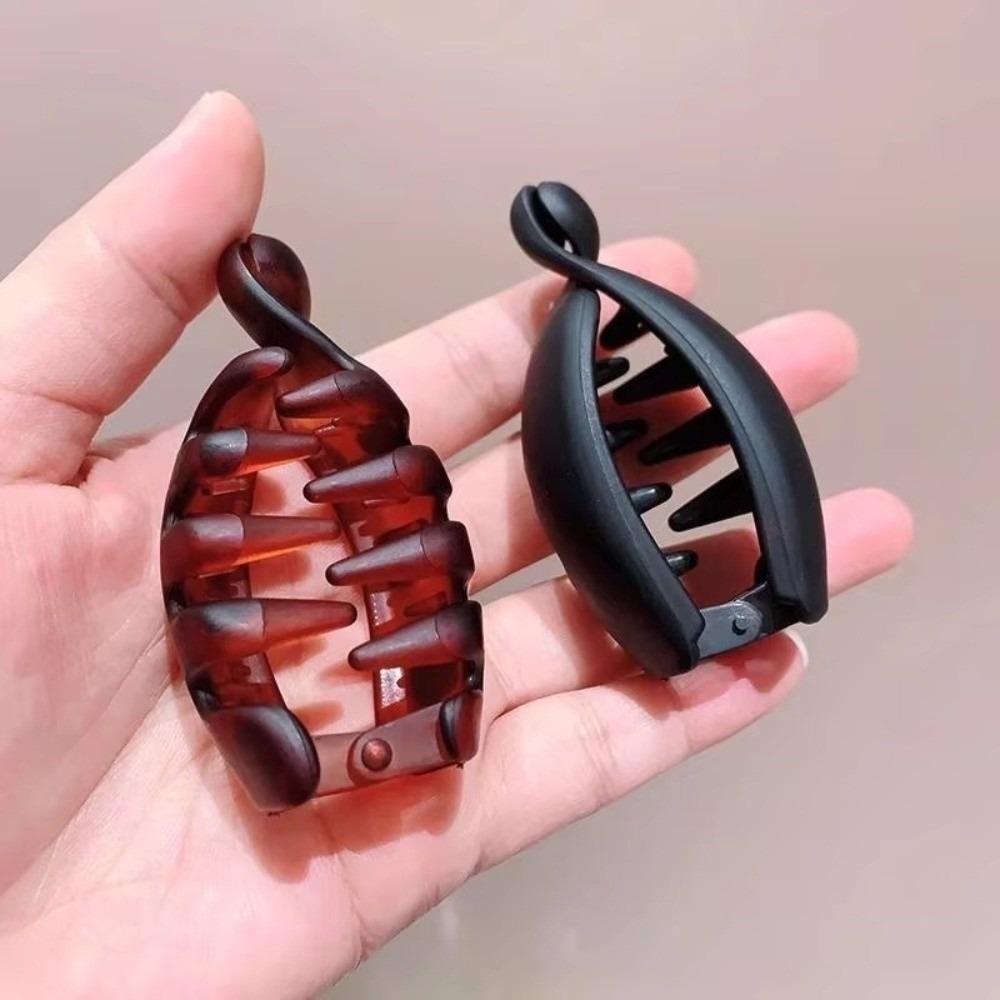 Small Size Banana Clips High-end Twist Clips Elegant High Ponytail Hairpins Women’s Hair Clips