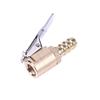 8mm Brass Car Truck Tire Inflator Air Valve Connector Clip-on Air Chuck