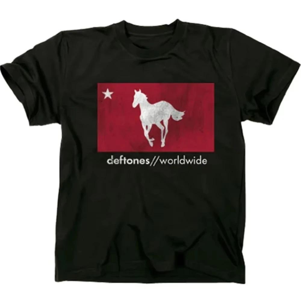 ZX 2026 Deftones Cotton Singer Band Casual Tshirt Mens and Womens Luxury Band Brand Tops