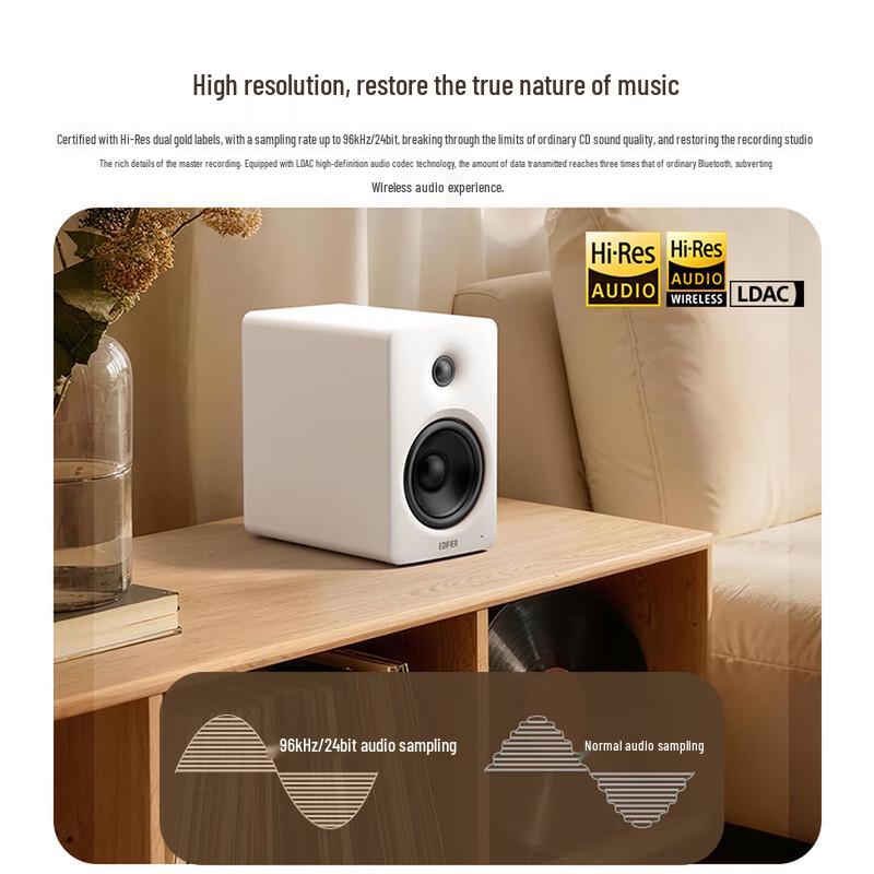 Edifier N500 2.0 Desktop Bluetooth Speakers (CN version)