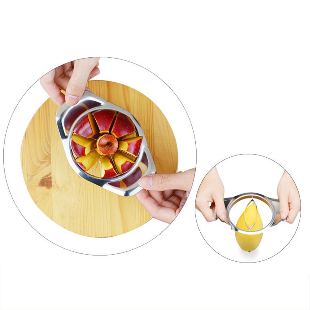 8-blade Fruits Cutter Slicer Stainless Steel Ultra-sharp Fruit Corer Slicer Tools Kitchen Accessories