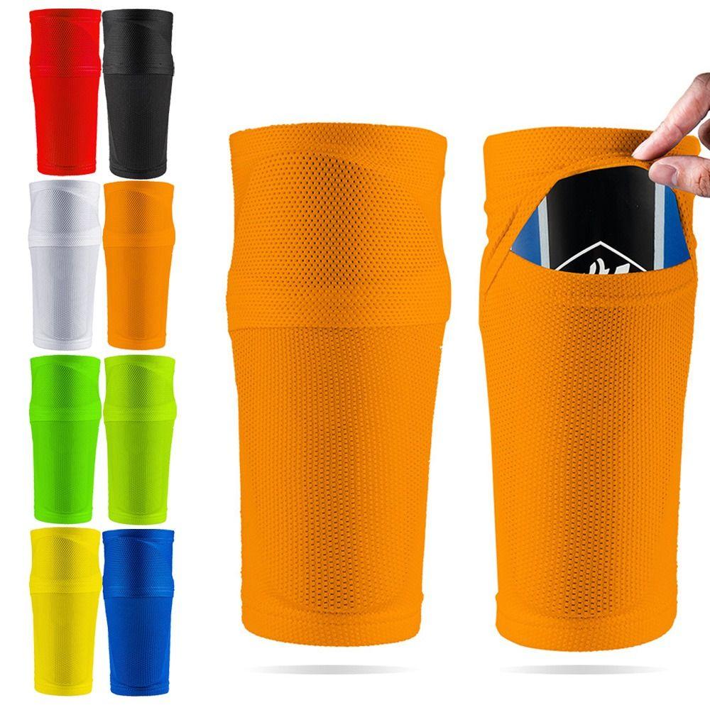 Дети Мальчики Мужчины Щитки Футбольная защита голени Защита ног Рукава Футбольные щитки для голени Чехол Носки для подъема
