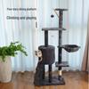Large Cat Tree with Climbing Frame, Special Bed, Jumping Platform, and Sisal Columns