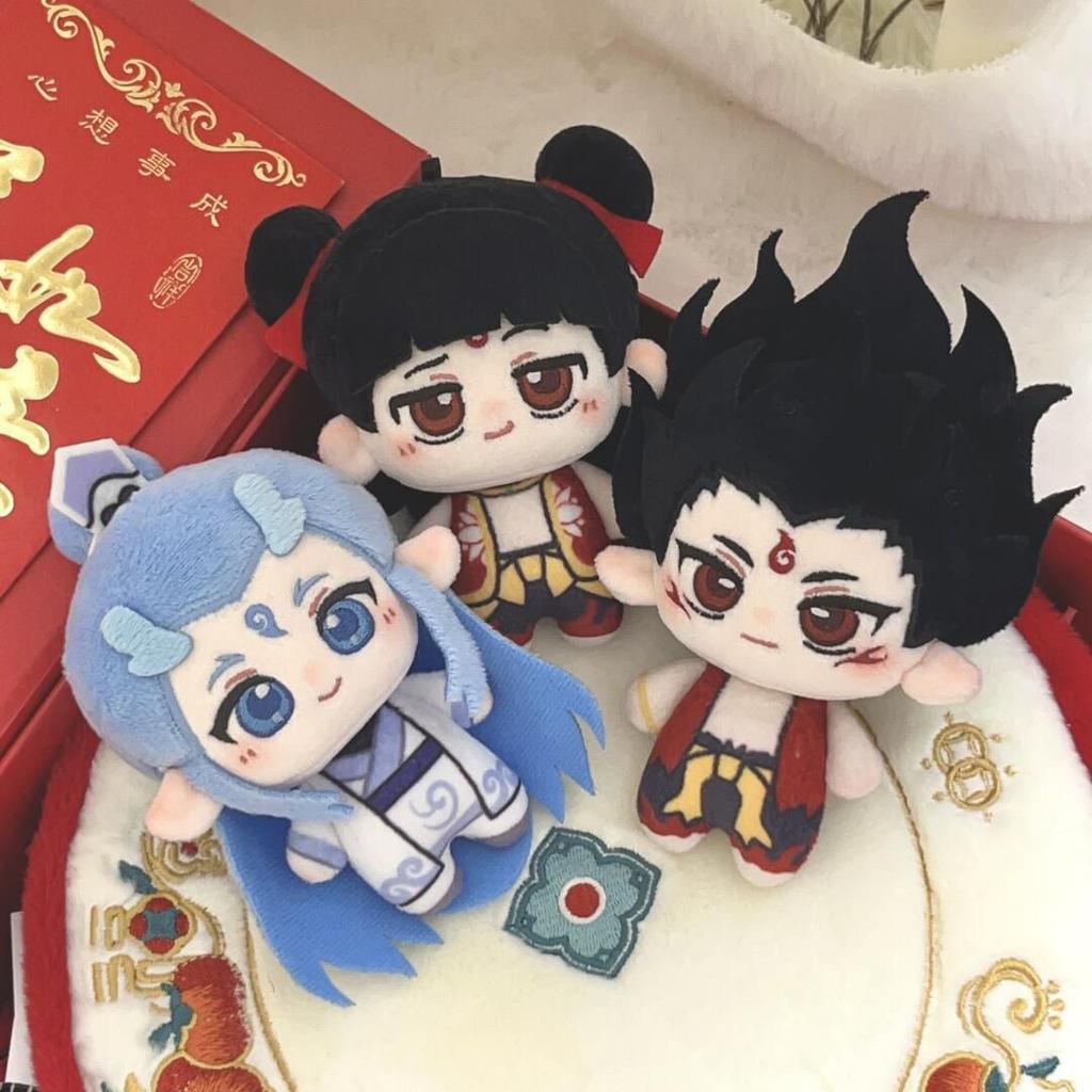 Chinese Animation Nezha Ao Bing Pillow Doll Nezha Doll Two-dimensional Pillow Nezha Devil Child Doll