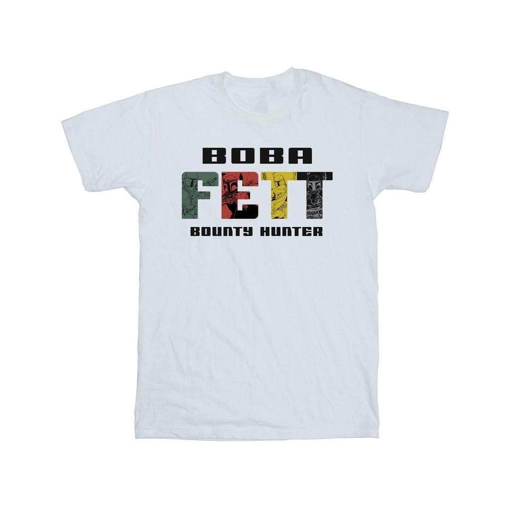 Star Wars Mens Boba Fett Character Logo T-Shirt