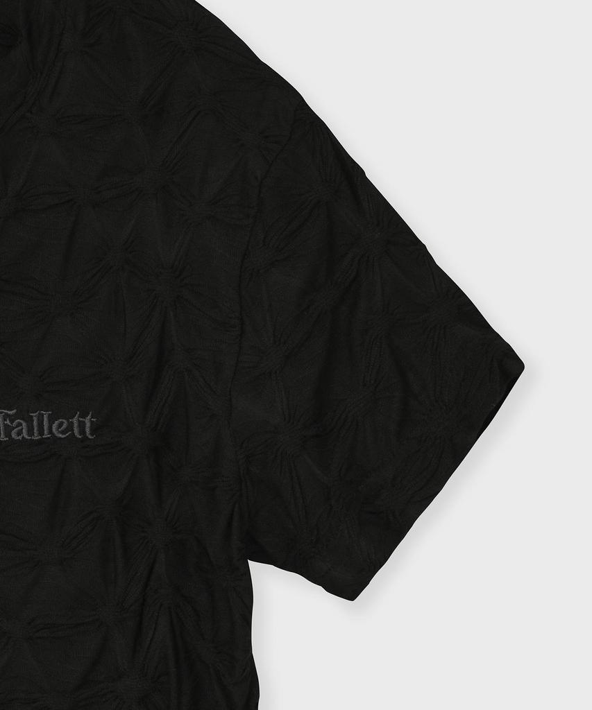 FALLETT Smoking Short Sleeve T-Shirt Black