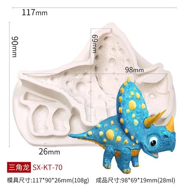 Мультяшная силиконовая форма для помадки с изображением животных из мультфильмов, шоколадная вставка, форма для украшения торта, креативная форма для выпечки своими руками