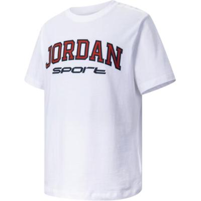 Jordan Футболка с коротким рукавом As MJ Sprt Arch, мужские топы, белая FZ1986-100