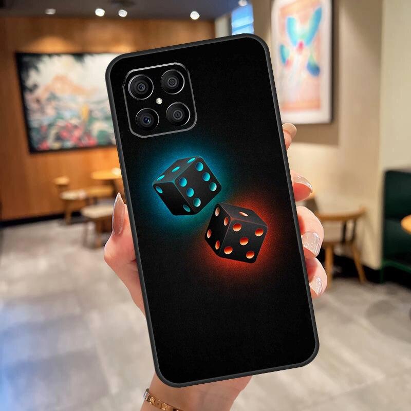 Чехол Dice Art For Honor 50 Lite X9 X7 X8 для Huawei P20 P30 P40 P50 Pro Nova 5T P Smart 2019