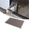 Magnetic Pet Door Strips Thermal Insulation Soft Plastic Clear Doggy Door Replacement Flap Punch  