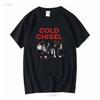 Cold Chisel T Shirt Breakfast At Sweet Hearts Medium long sleeves vintage Washed Slightly designer clothes Stretched