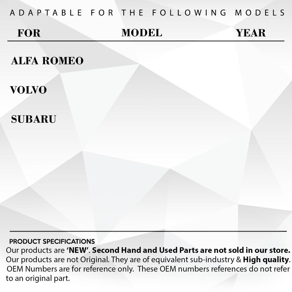 Chainring 40 Teeth for Alfa Romeo, Volvo, Subaru