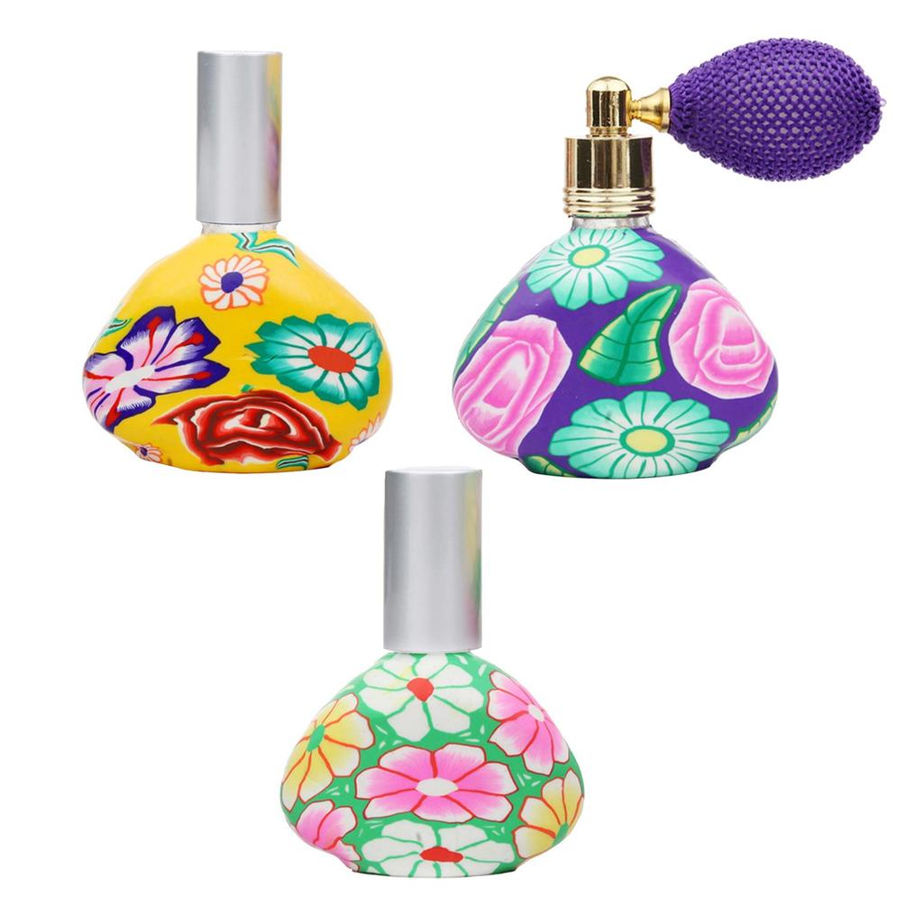 Refillable Perfume Atomizer Air Bag Art Portable Holder for Travel Ladies Women Girls