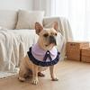Washable Pet Drool Bib Breathable Cat Bib Scarfs Pet Gift Dog Purple Bib  Small Dogs