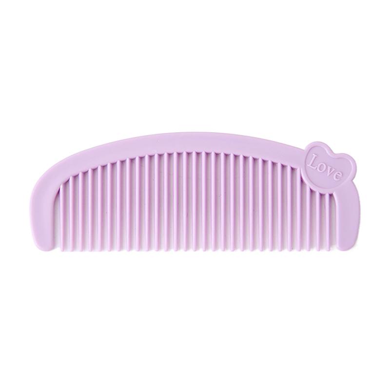 Cartoon Mini Crescent Comb Cute Children'S Small Comb Student Carrying Plastic Hairdressing Comb Net Red Small Gift