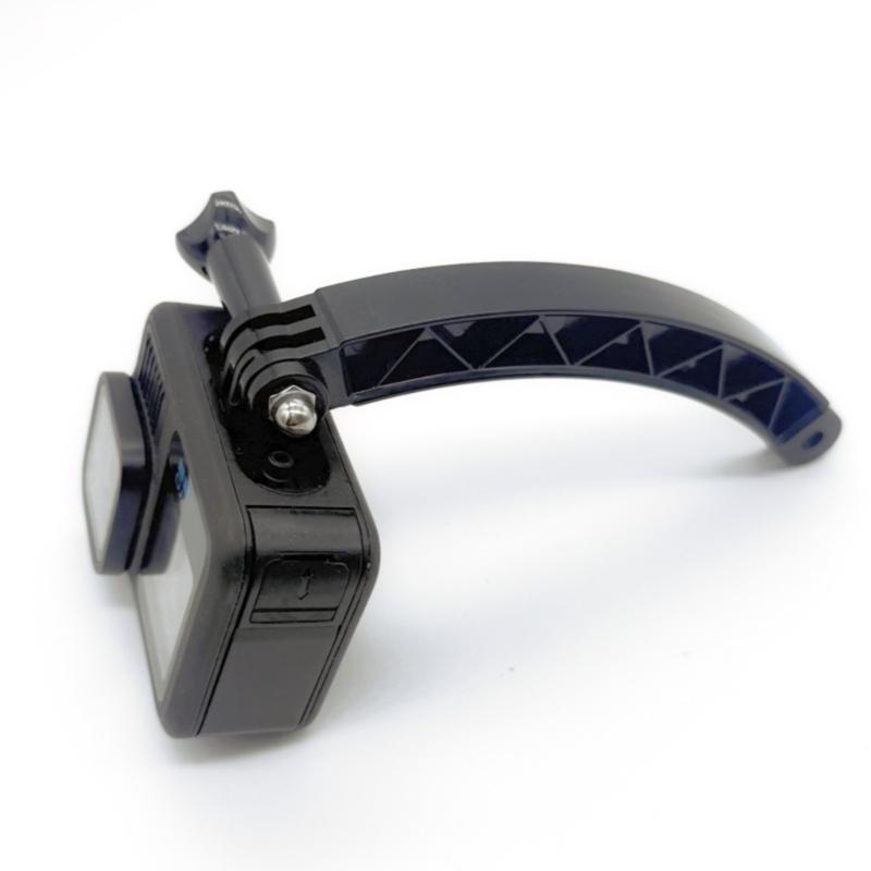 3 Lengths Extension Rod Helmets Arm Extension Curved Poles Selfie Stick Tripod Adapters for Action Cameras