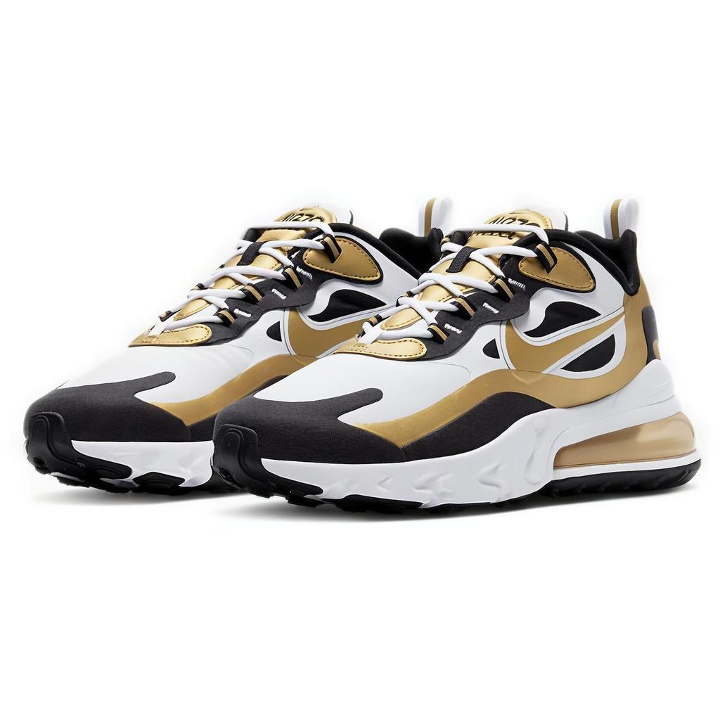 Nike Air Max 270 React Белый Металлик Золотой CW7298-100