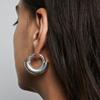 Light Luxury Hoop Earrings High-end Ear Buckle New Circle Earrings  Jewelry Gifts