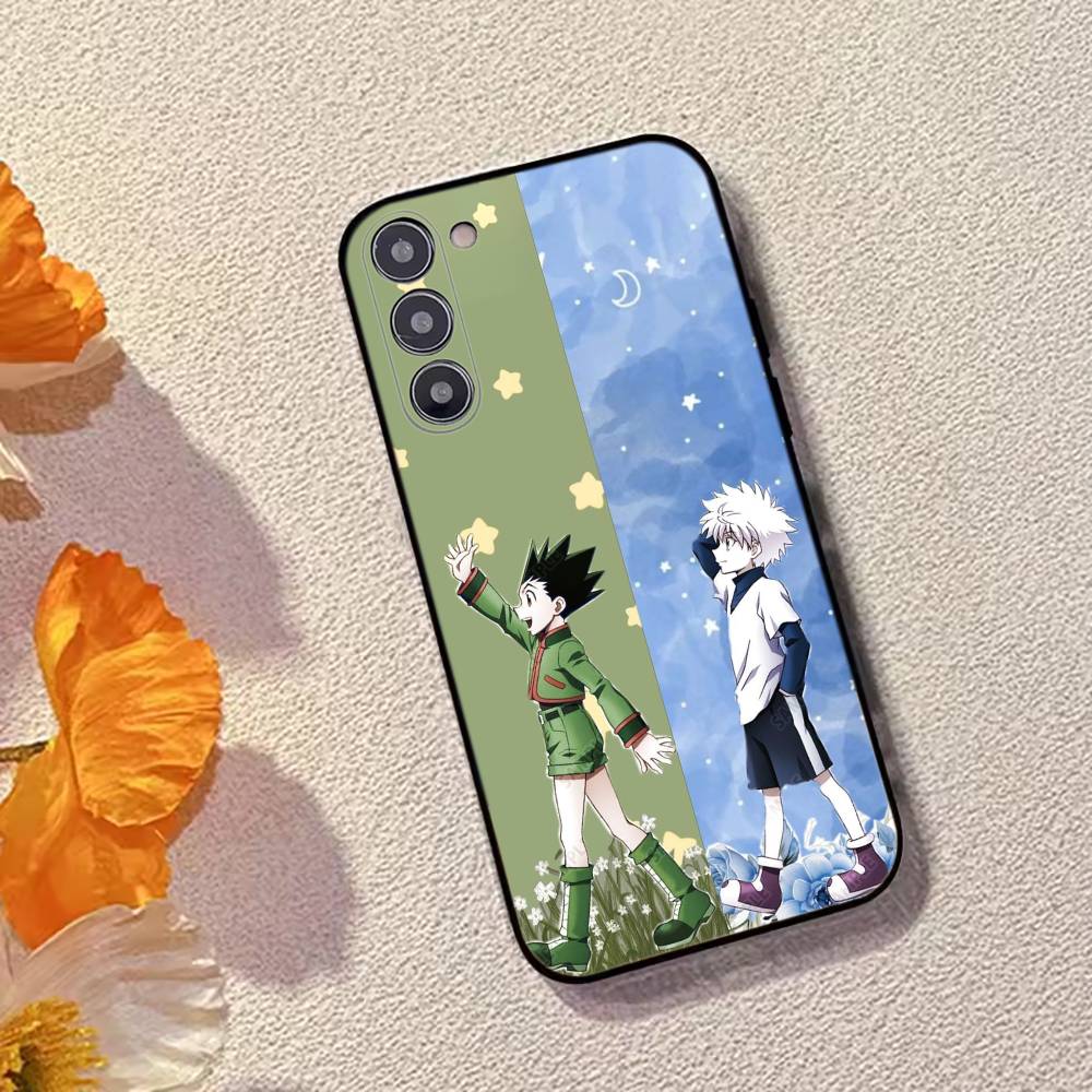 Чехол для телефона H-Hunter X Hunter Аниме для Samsung Galaxy A73, A72, A71, A70, A53, A52, A51, Мягкий силиконовый Черный