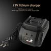 Зарядное устройство для аккумулятора Makita Model 21V Li-ion BL1415 BL1420 BL1815 BL1830 BL1840 BL1860 электрическая дрель-шлифовальная машина