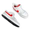 Nike Court Borough Cushioning, Wear Resistant Low Top Skateboard Shoes White Kids' Sneakers HF0741-161