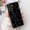 For Xiaomi Redmi A5 NFC Casing Pink Pattern Cover Soft Silicone Phone Case For Redmi A5 RedmiA5 NFC A5NFC 5G Protectors Bumper