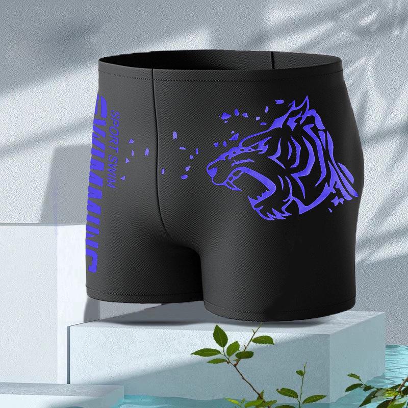 Мужские быстросохнущие нейлоновые плавки - Simple Fashion Hot Spring Swimwear