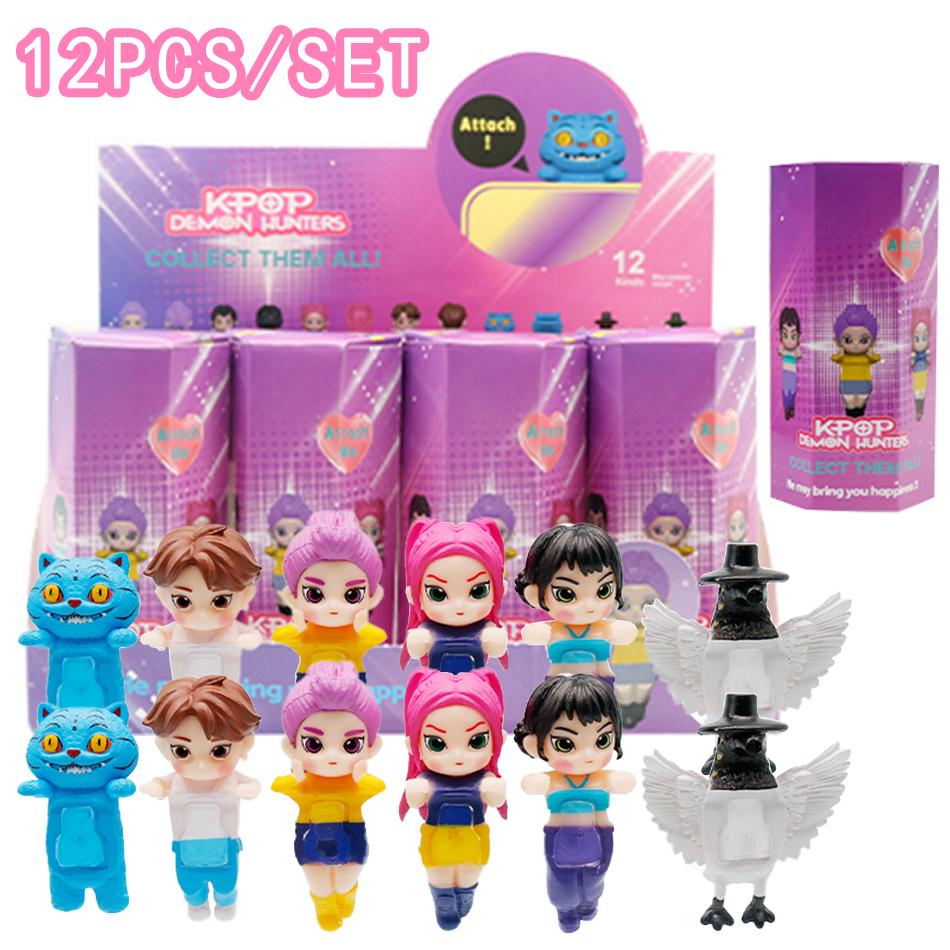 Вечеринка Ангел K-Pop Охотники на демонов Слепой бокс Украшение для автомобиля Экран настольного компьютера Купидон Рука Мода Игра Кукла Подарок на день рождения