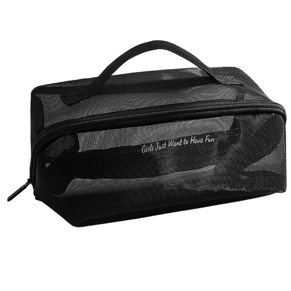 Portable Travel Mesh Shower Tote Bag Suitable for Sports Storage Travel Bag Cosmetic Jewelry Toiletry Bag
