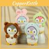 Cute 12cm Plush Penguin Doll Keychain With Charming Colors For Unique Gifts