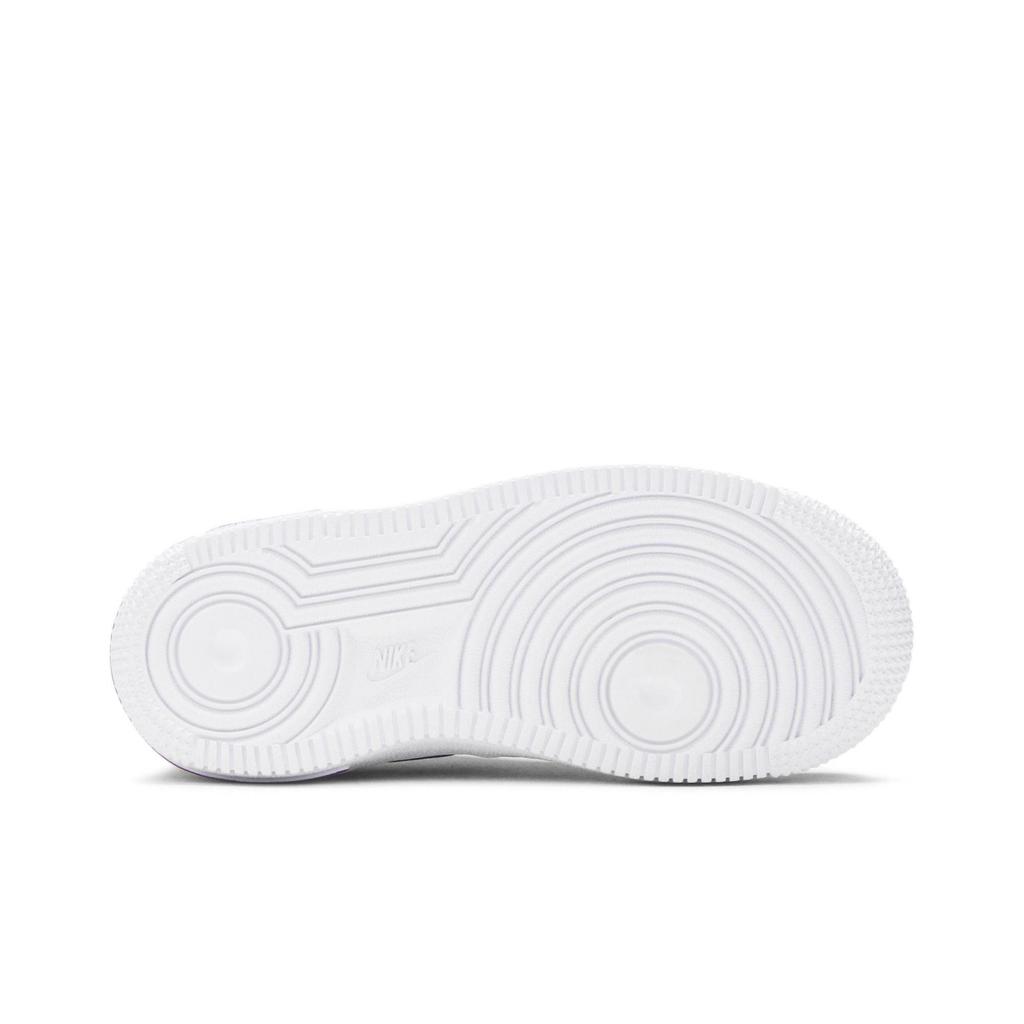Nike Air Force 1 LV8 3 PreSchool 'Peace , Love , Basketball' (Unisex) Speed Yellow / Laser Blue / White / Black Kids' Skateboarding Shoes DC7321 700