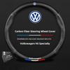 Для автомобиля VOLKSWAGEN Накладки на руль из углеродного волокна Противоскользящие накладки на рулевое колесо Для VW GTI Scirocco Polo Passat Golf Tiguan Jet