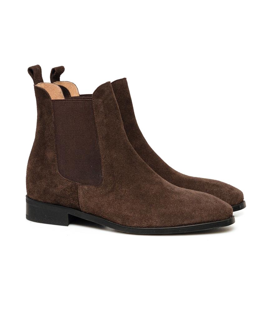 Allclassic Alc126 Adore Chelsea Boots_D.Brown Suede