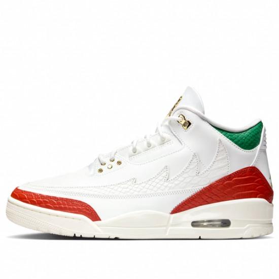 Jordan Air Jordan 3 Mexico 'El Vuelo' Унисекс Белый IO1752-100