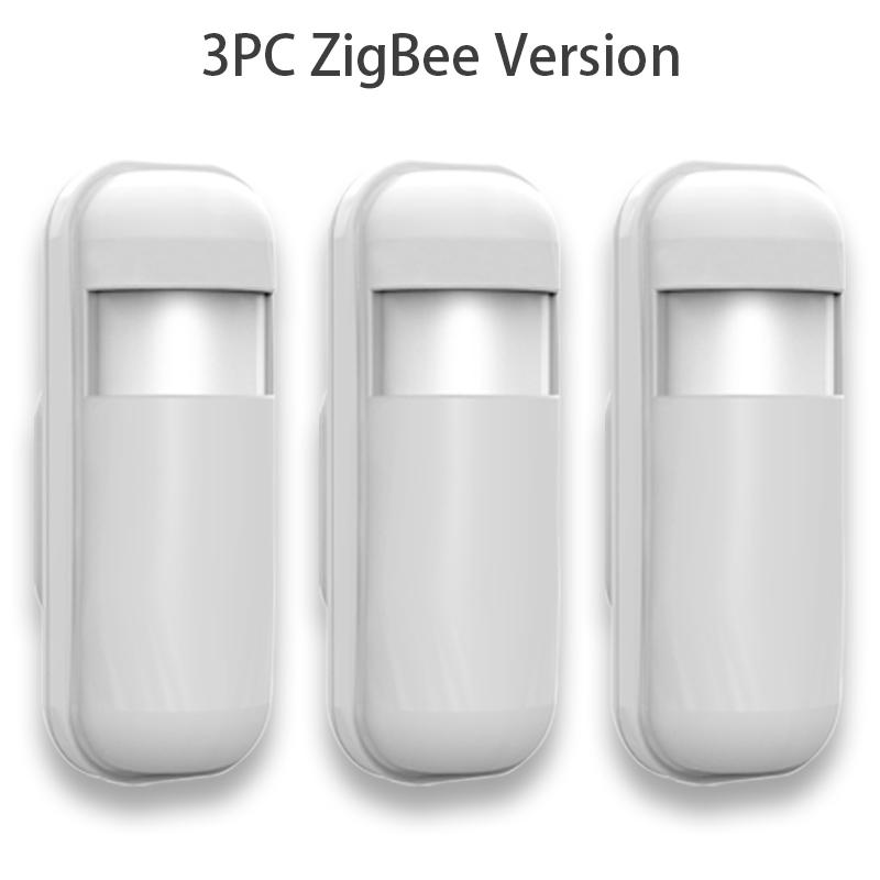 PGST ZigBee Tuya 433MHz Smart Life Home Security Protection PIR Infrared Motion Sensor Detector For House Alarm Security System