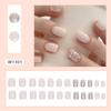 Full Cover False Nail Wearable Manicure Press On Nails Waterproof French Fake Nails  Girl