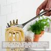 1 шт. Ложка Многофункциональная Ложка для пасты Сита для продуктов Нержавеющая сталь Сервировщик спагетти Дуршлаг для пасты Половник Инструмент-сито для лапши