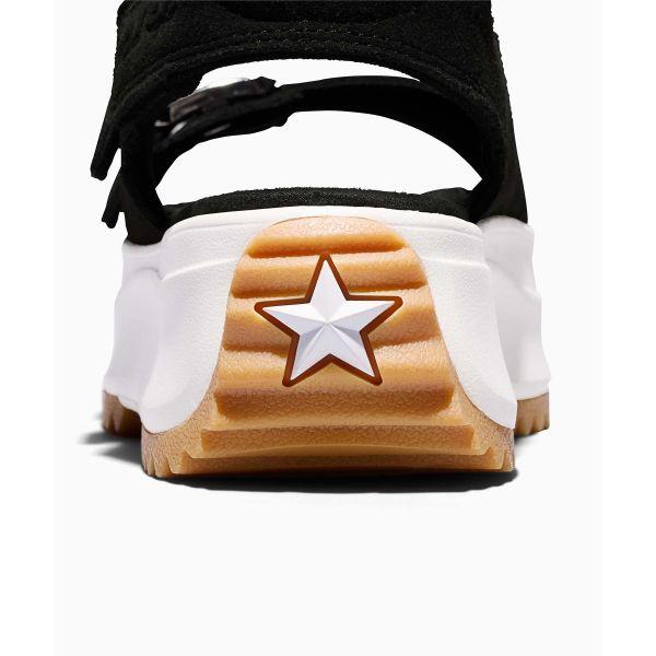 Converse Сандалии-слайдеры Run Star на толстой подошве, средний каблук, круглый носок, резиновые Женские сандалии A20649C
